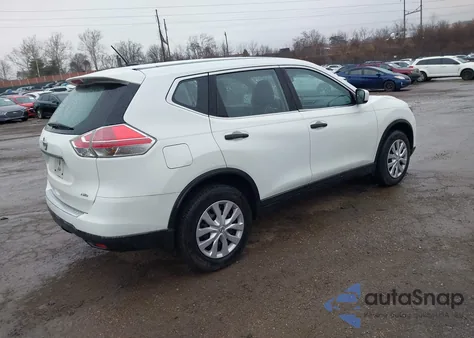 2016 Nissan Rogue S из США, поврежденный, VIN KNMAT2MV9GP734991